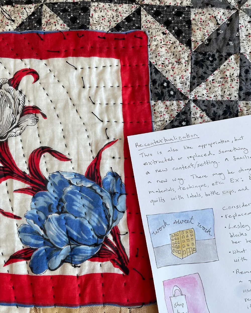 Vignettes Quilt Workshop, On Demand, Whole Guild Rate — Heidi Parkes